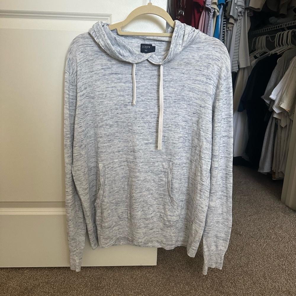 Men’s Large J. Crew Lightweight Hoodie